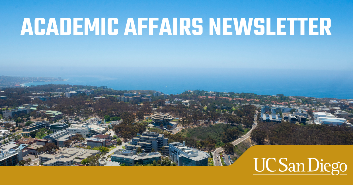 Email Header with Aerial View of UCSD Campus